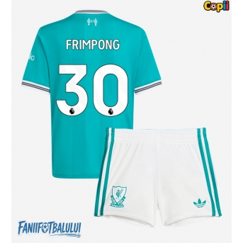 Liverpool Jeremie Frimpong #30 Echipament de Fotbal Replică 2025-26 Copii Treilea (+ Șorturi)